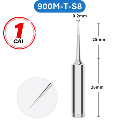 Mũi hàn Yihua màu bạc 900M - T loại tốt