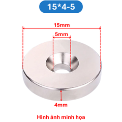 Nam châm đất hiếm tròn lỗ