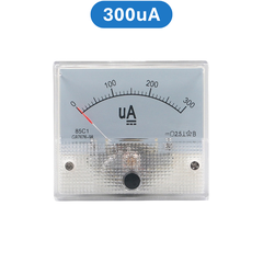 Ampe kế kim hiển thị dòng điện DC 1mA - 20A