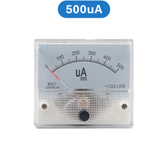 Ampe kế kim hiển thị dòng điện DC 1mA - 20A