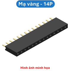 Hàng rào cái đơn 2.54mm cắm chân đứng cao 8.5mm