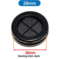 Đệm cao su, Ron cao su đen luồn dây tủ điện 12 - 50mm