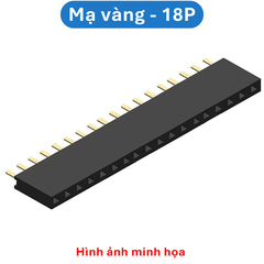 Hàng rào cái đơn 2.54mm cắm chân đứng cao 8.5mm