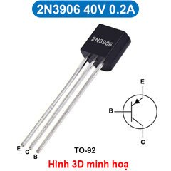 (5 con) Transistor BJT PNP A1015/B562/A1012/... chân cắm TO-92