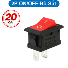 Công tắc bập bênh KCD1 - 101 6A - 250V 15x21mm