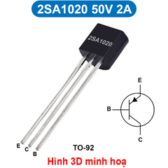 (5 con) Transistor BJT PNP A1015/B562/A1012/... chân cắm TO-92