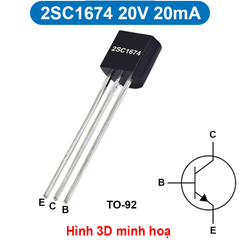 Transistor RF NPN 2SC3932 / 2SC3356 / 2SC1674