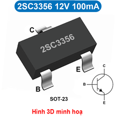 Transistor RF NPN 2SC3932 / 2SC3356 / 2SC1674