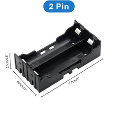 Đế pin, khay pin 18650 chân hàn PCB