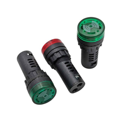 Đèn còi báo AD16 - 22SM lỗ khoét 22mm điện áp 12V, 24V, 220V, 380VAC