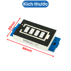 Mạch Led báo mức Pin, báo dung lượng pin Lithium 18650