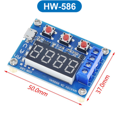 Mạch kiểm tra dung lượng pin 18650 màn hình LED