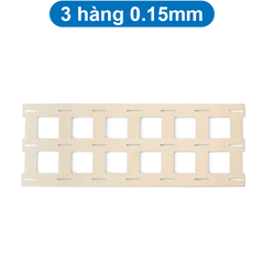 (1 mét) Kẽm hàn pin 18650 nhiều hàng (pin ghép sát hoặc dùng khung pin )