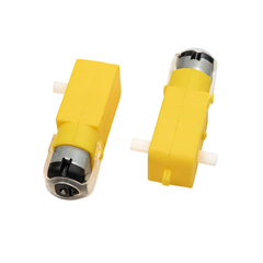 Động cơ giảm tốc chuyên gắn bánh xe DIY, hai màu sắc vàng / xanh