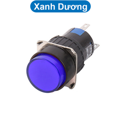 Nút nhấn nhả (reset) / nhân giữ (on/off) 5 chân AL6 - M lỗ khoét 16mm