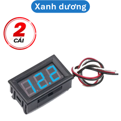 Đồng hồ hiển thị điện áp DC 0V - 100V 3 dây