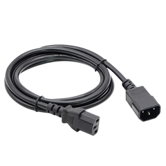 Dây nối nguồn AC 1.5m đực - cái, dây đồng nguyên chất