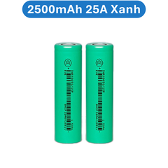 (1 Viên) Pin EVE 18650 dung lượng 2000/2500mAh xả 15A/20A/25A
