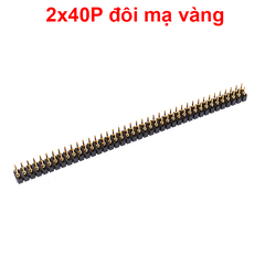 Hàng rào cái chân lỗ tròn 2.54mm cắm đứng