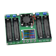 Mạch kiểm tra dung lượng pin 18650, có đế pin - màn hình LCD