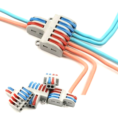 Cút nối dây điện nhanh chiu nhiệt nhiều cổng PCT
