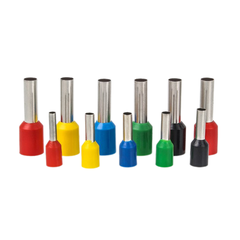 (100 Cái) Đầu cos rỗng đủ loại VE đầu cos dây điện, pin rỗng dây điện 0.5mm2 đến 10mm2