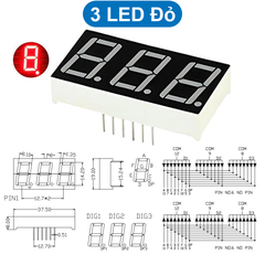 LED 7 đoạn 0.56 inch âm chung / dương chung