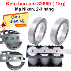 (1 Kg) Kẽm hàn pin 32650 mạ niken 0.15mm