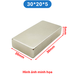 Nam châm đất hiếm vuông, chữ nhật siêu hút