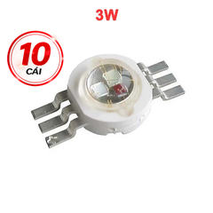 LED COB công suất RGB 3V 1W, 3W Luxeon siêu sáng
