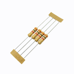 (10 con) Điện trở cắm 1W 4 vòng màu ±5% - giá trị 25KR đến 4.7MR