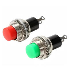 Nút nhấn nhả (reset) DS-316 10mm 2 chân 250V 0.5A