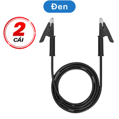 Dây kẹp silicon 2 đầu cá sấu 1m
