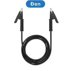 Dây kẹp silicon 2 đầu cá sấu 1m