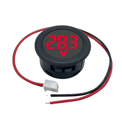 Đồng hồ tròn đo điện áp 4 - 100V DC màn hình LED