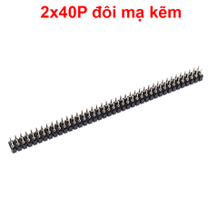 Hàng rào cái chân lỗ tròn 2.54mm cắm đứng