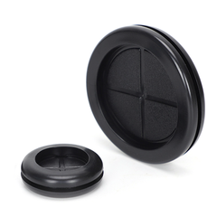 Đệm cao su, Ron cao su đen luồn dây tủ điện 12 - 50mm
