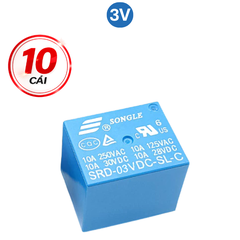 Relay ( Rờ Le) 3V - 5V - 12V - 24V - 5 chân SongLe