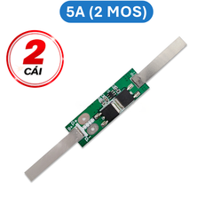 Mạch bảo vệ pin Lithium công suất cao 1S 3.7V có hàn kẽm sẵn