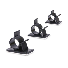 (5 cái) Kẹp giữ dây tròn có keo dán, nẹp khoá dây, gối đỡ dây