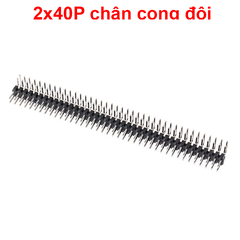 Hàng rào đực 2.54mm chân cắm / chân dán