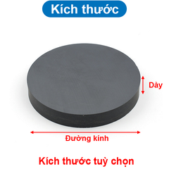 Nam châm Ferrite đen tròn nhiều kích thước