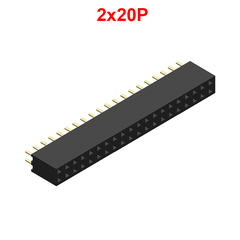 Hàng rào cái đôi 2.54mm cắm chân đứng cao 8.5mm