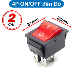Công tắc bập bênh KCD4 16A/250V 25x31mm