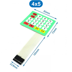 Bàn phím mềm ma trận số thứ tự DIY, điều khiển arduino, bộ đếm…
