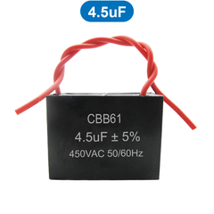 Tụ khởi động chạy quạt, động cơ CBB61 450VAC