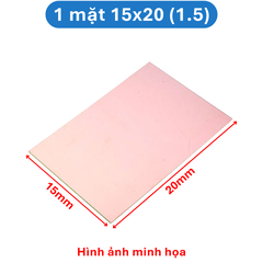 Phíp đồng FR4 làm mạch in thủ công 1 mặt, 2 mặt