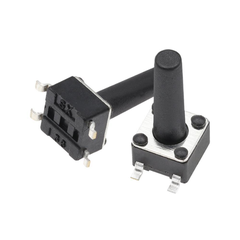 (20 Cái) Nút nhấn 6x6mm 4 chân dán SMD cao 4.3 - 15mm