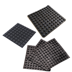 (4 cái) Nút đệm chống rung trượt, đế dán silicon tròn chống trượt