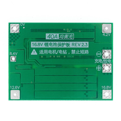 Mạch sạc bảo vệ pin Lithium 3S/4S 40A 60A 18650 BMS 11.1V 12.6V/14.8V 16.8V